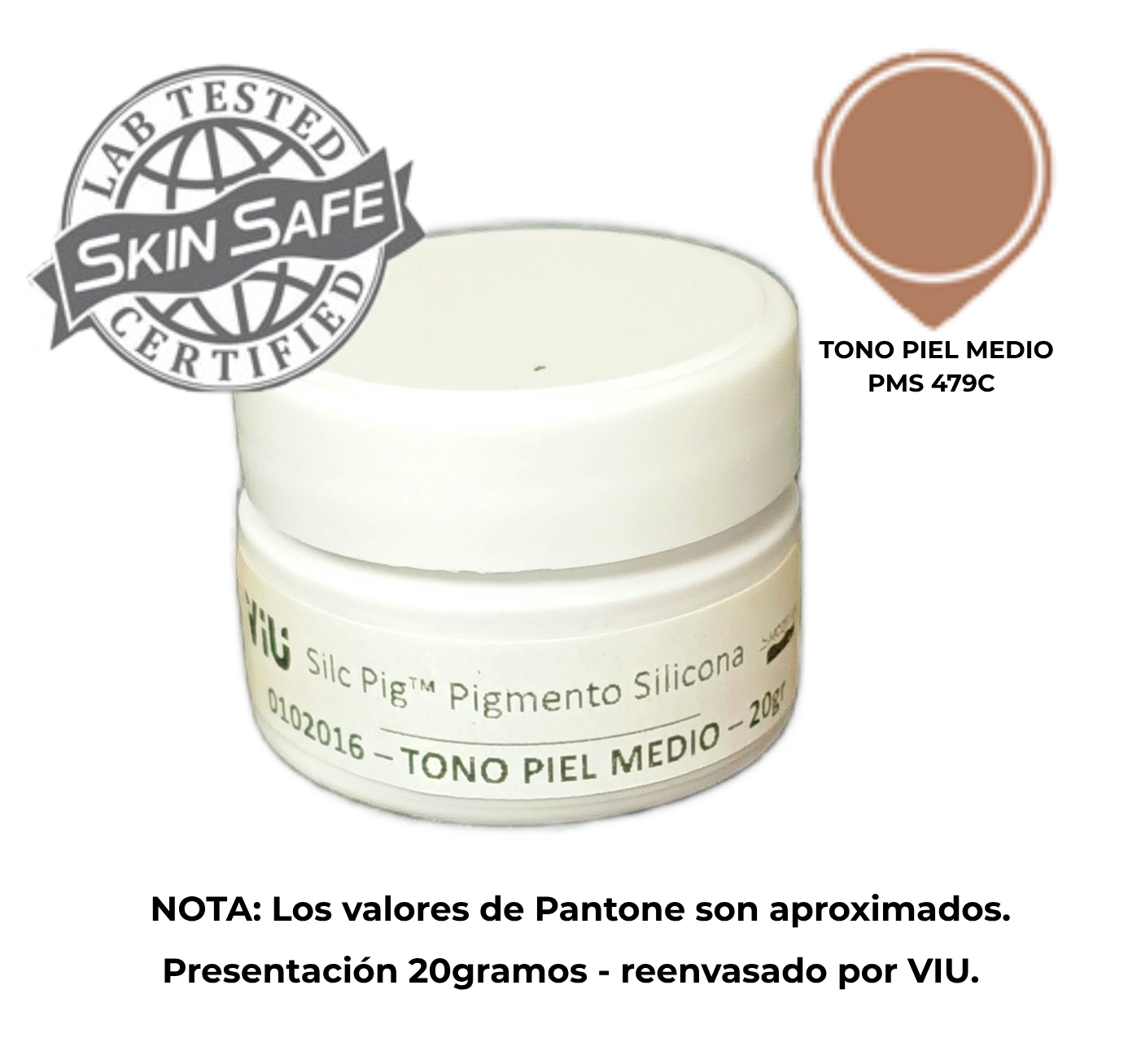 Silc-Pig ™  Tono Piel - 20gr