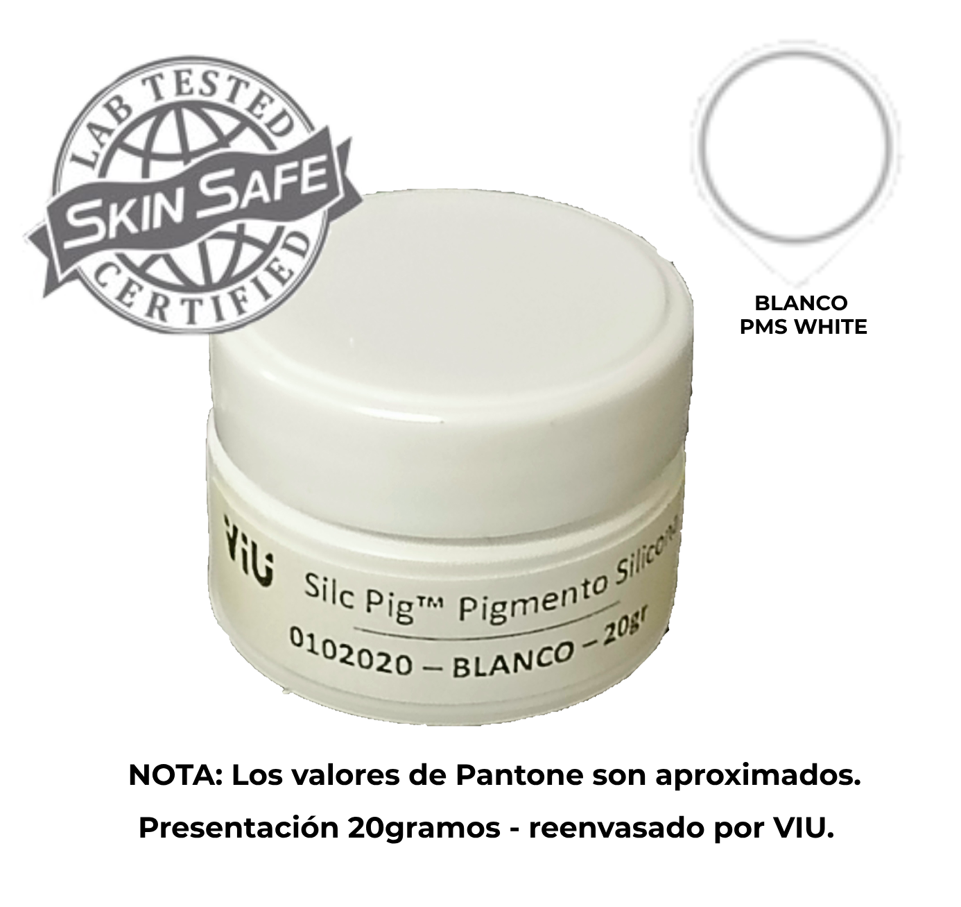 Silc-Pig ™  BLANCO - 20 gr