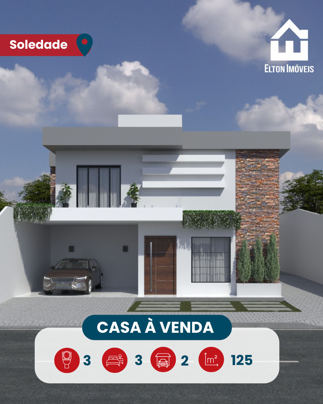 🏡 OPORTUNIDADE! Linda Casa em Condomínio no Soledade! 🌳🏠