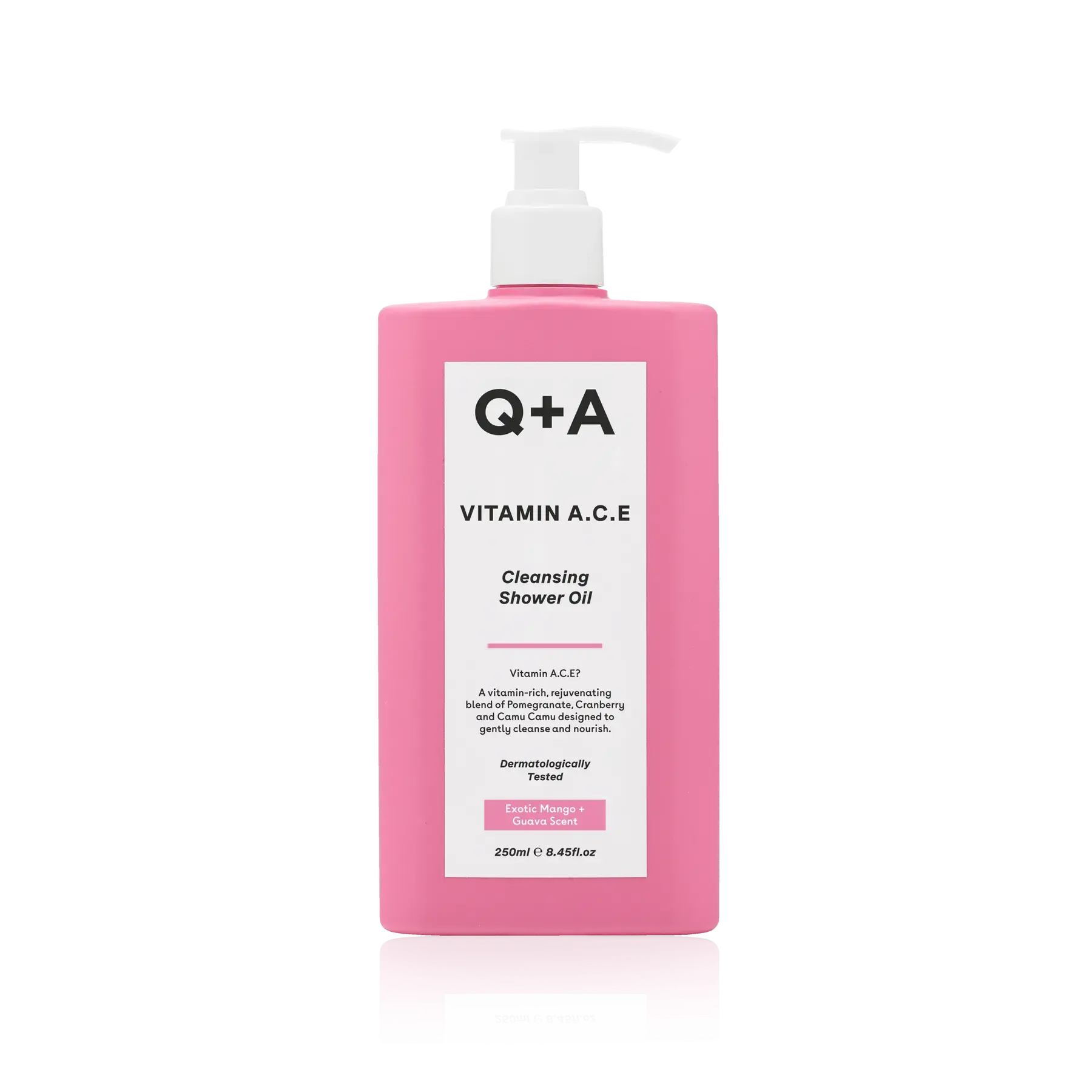 Вітамінізована олія для душу Q+A Vitamin A.C.E Cleansing Shower Oil 250ml