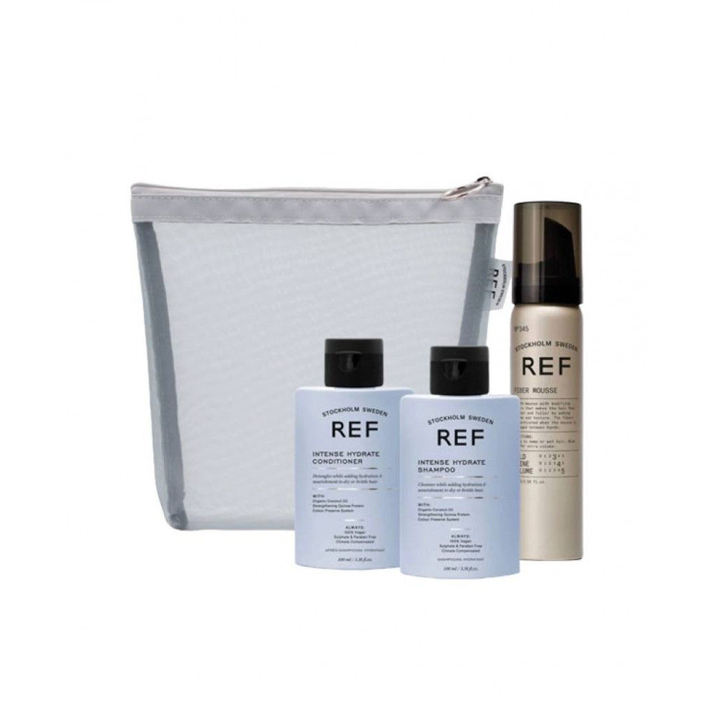 REF Travel Mesh Bag Hydrate - Набір мініатюр "Зволоження волосся
