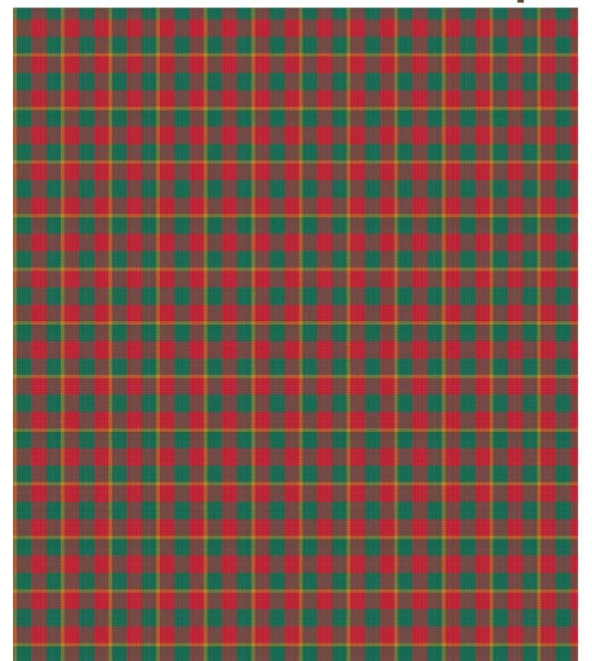 TECIDO FIO TINTO XADREZ RENA NATAL VAR1044