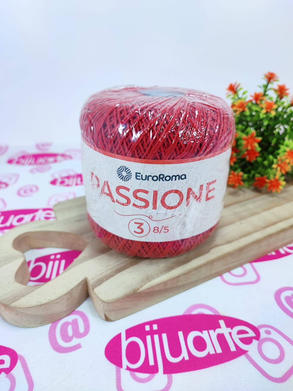 LINHA EUROROMA PASSIONE 8/5 VERMELHO