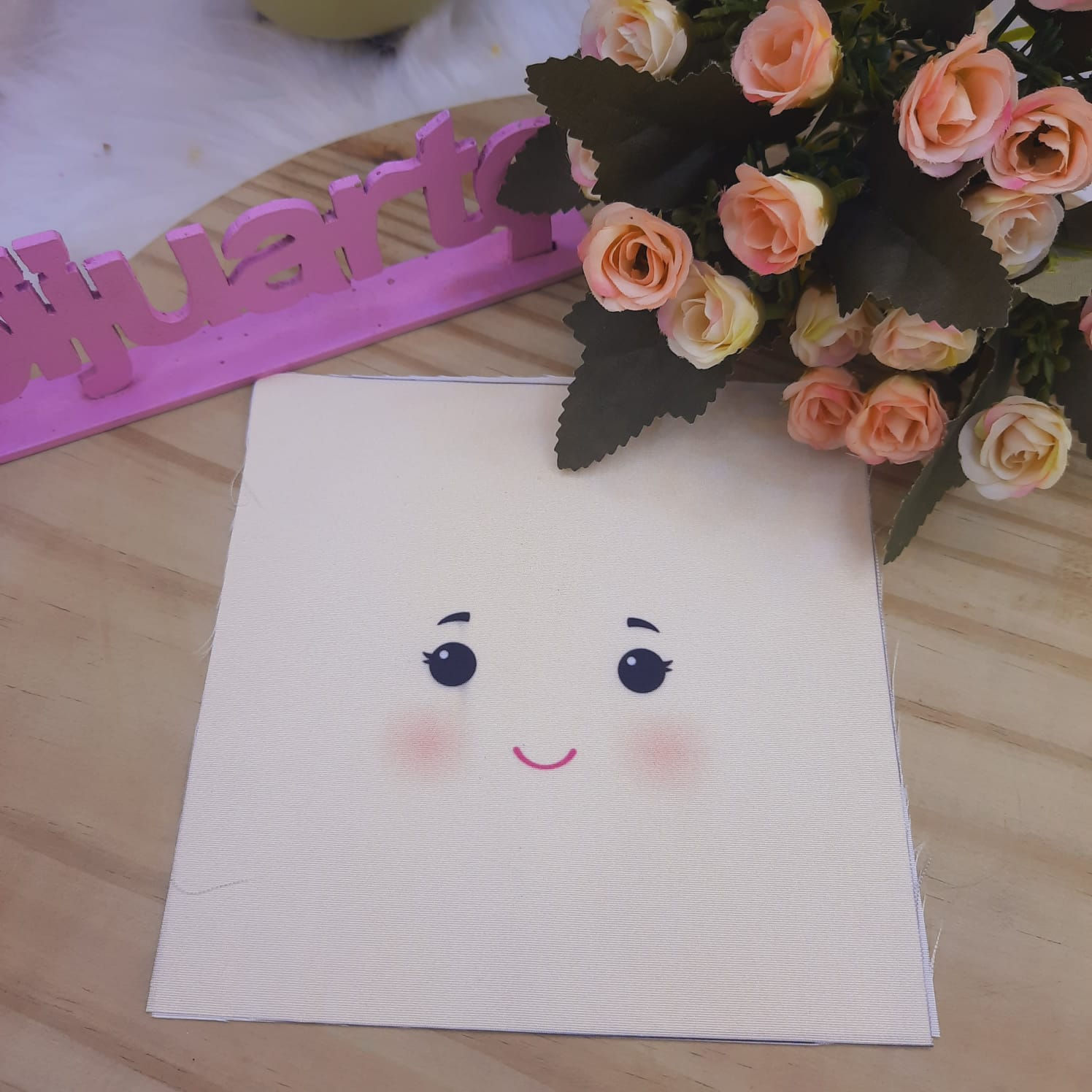 ROSTINHO PRIMAVERA 15X15CM - SISSY