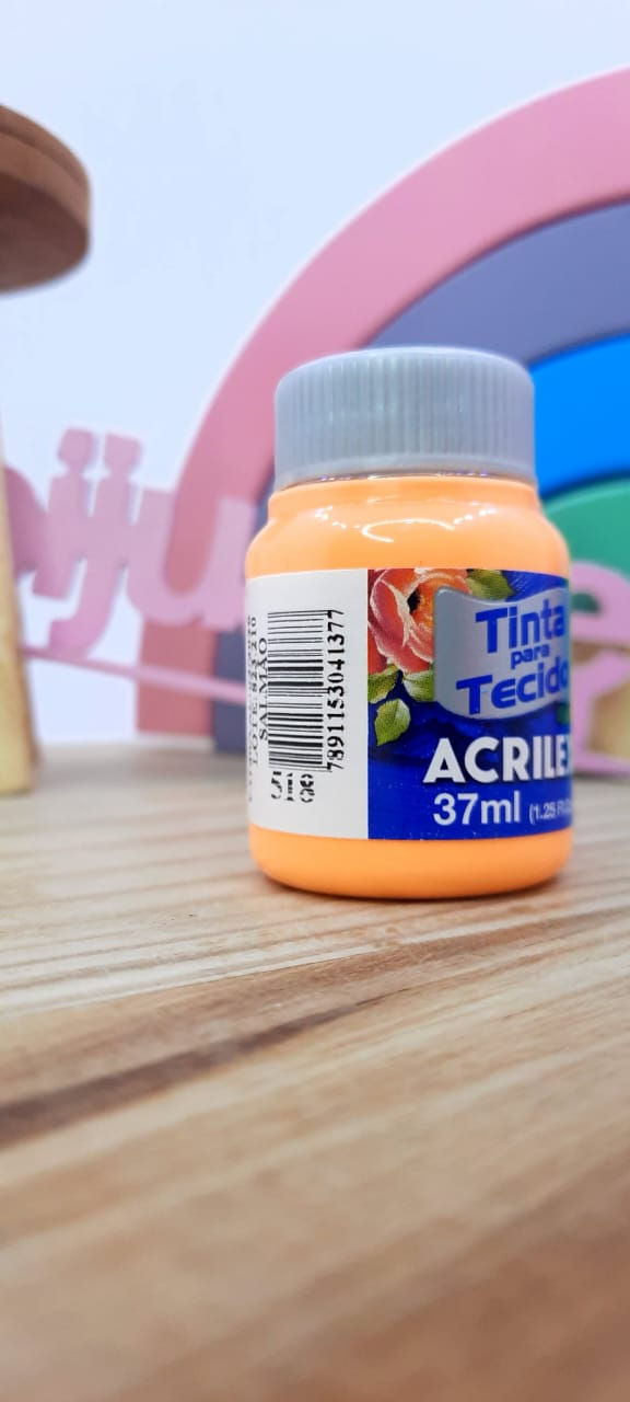 TINTA PARA TECIDO 37ML SALMÃO