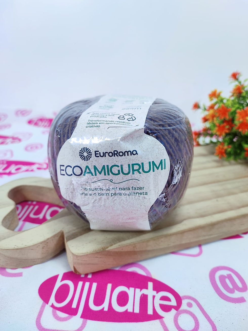 FIO ECOAMIGURUMI 8/7 160G MARROM