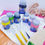 Miniatura: KIT DE PINTURA ORGANICA EM CHAPEU E VISEIRA - PROF. PATRICIA