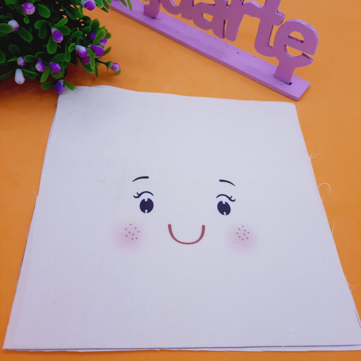 ROSTINHO PRIMAVERA 15X15CM - MARIA