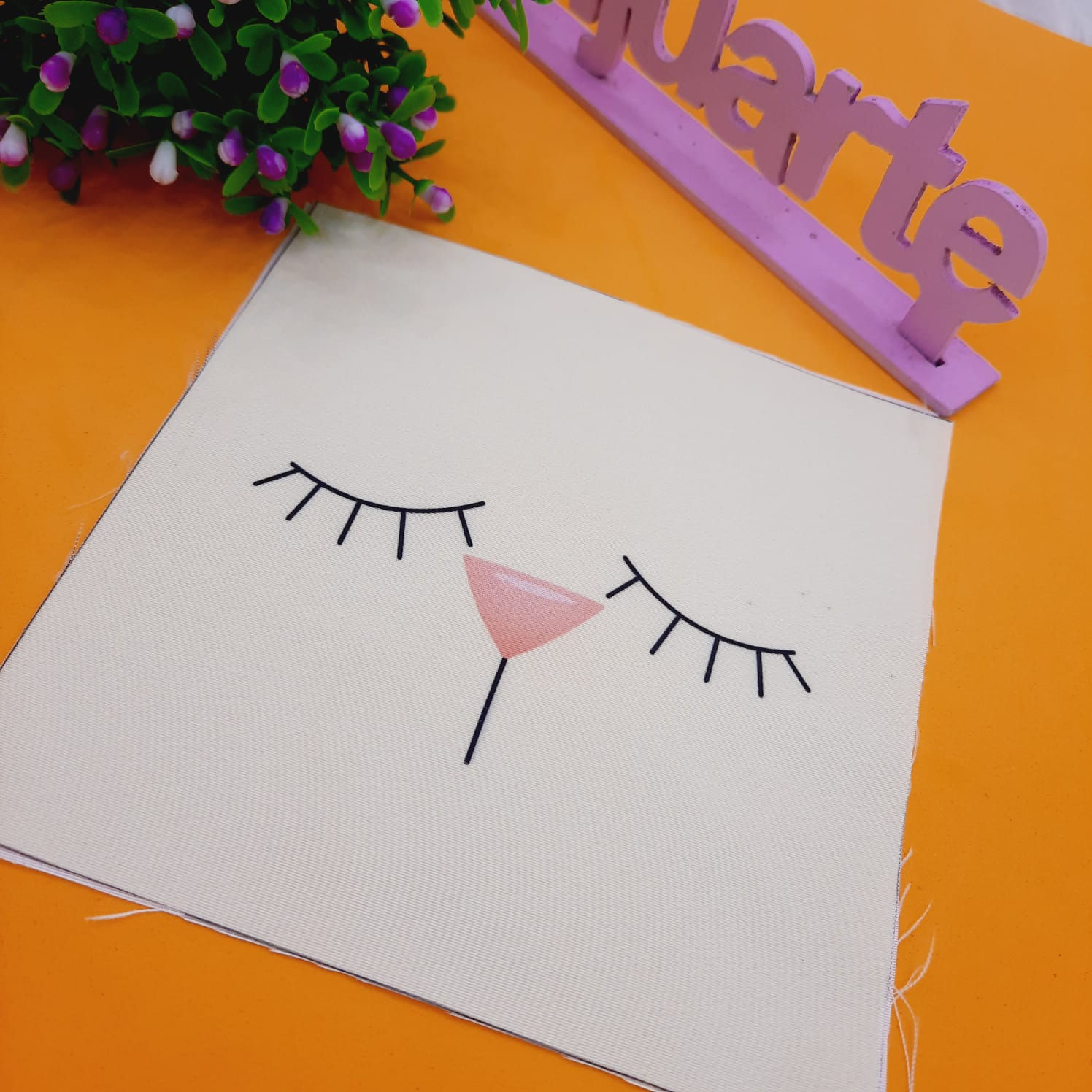 ROSTINHO PRIMAVERA 15X15CM - COELHO SONINHO