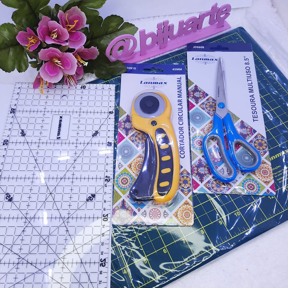 Miniatura: KIT PARA PATCHWORK INICIANTE - LANMAX