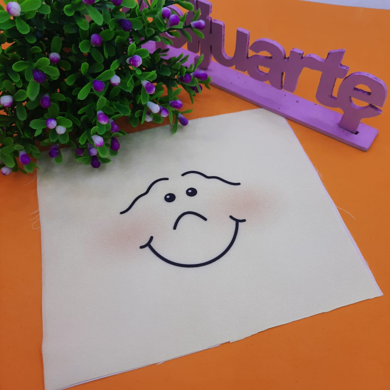 ROSTINHO PRIMAVERA 15X15CM - LILICA