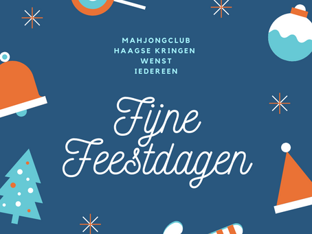 Speelavond 11 december - Cursist Els Quelle avondwinnaar! - Vier nieuwe aanmeldingen voor lidmaatsch