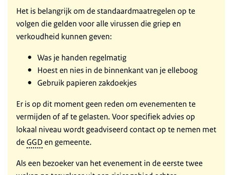 Mahjong Speelavond - vragen ivm met het Coronavirus (COVID-19)