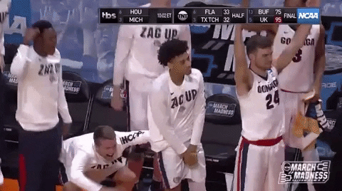 Gonzaga barking like dogs.gif
