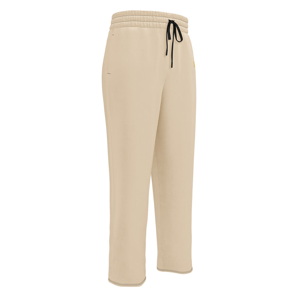 Thumbnail: &5 Champagne Wide-leg joggers