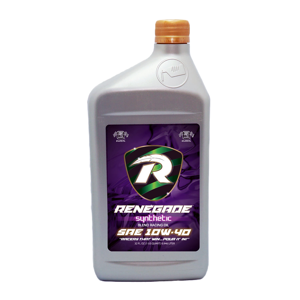 10W40 SYNTHETIC BLEND RACING OIL