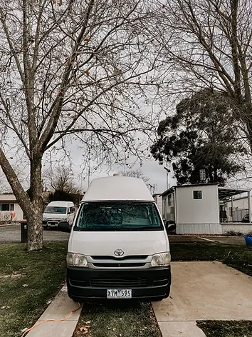 Van Stellplatz Ostküste, Australien