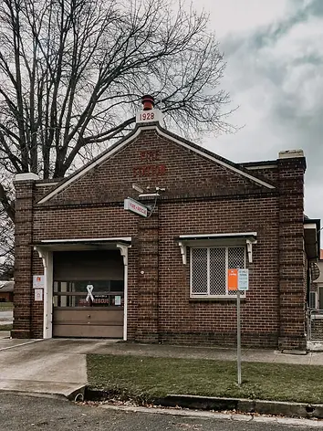 alter Salon in Kleinstadt an Ostküste, Australien