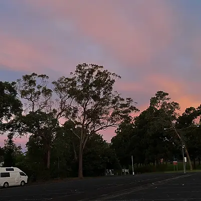 Sonnenuntergang Ostküste, Australien