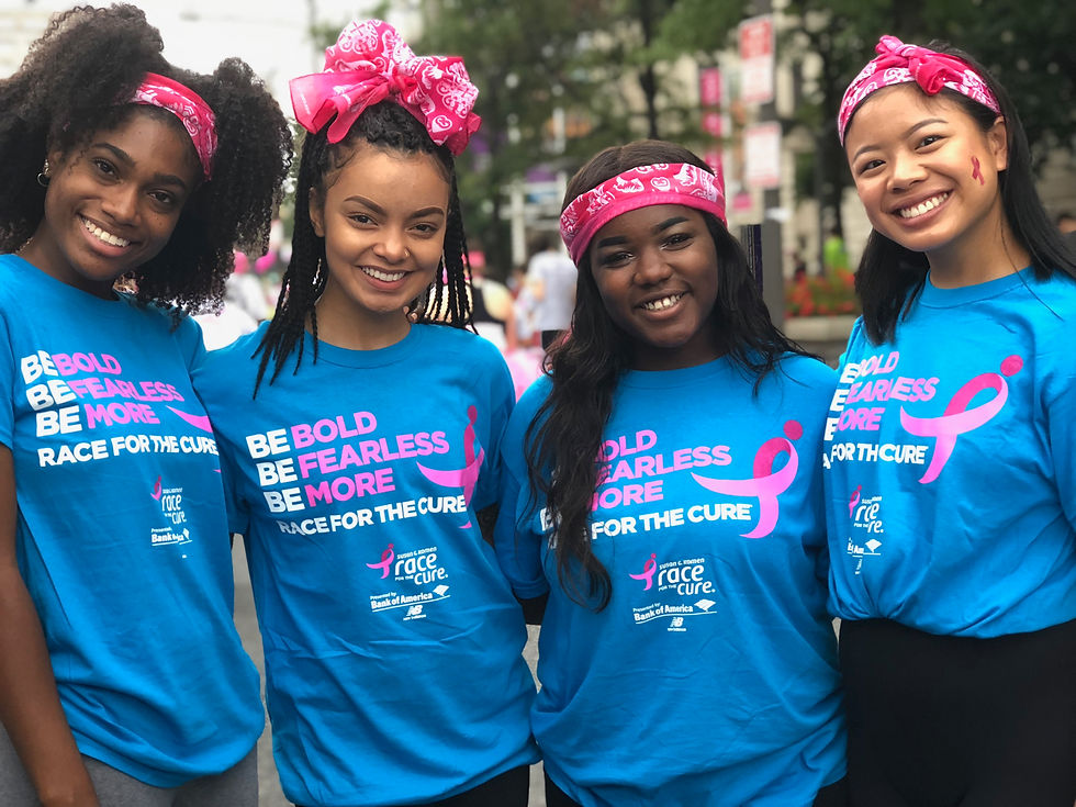 Breast Cancer Walk Volunteering