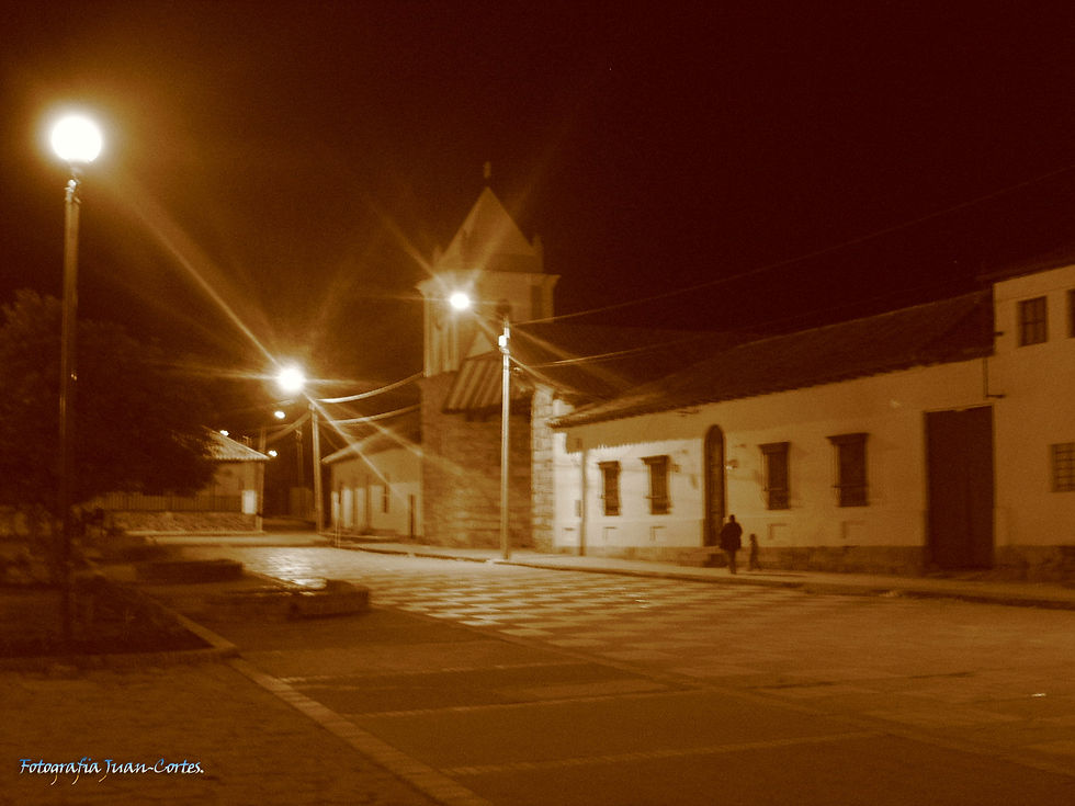 SUESCA AT NIGHT