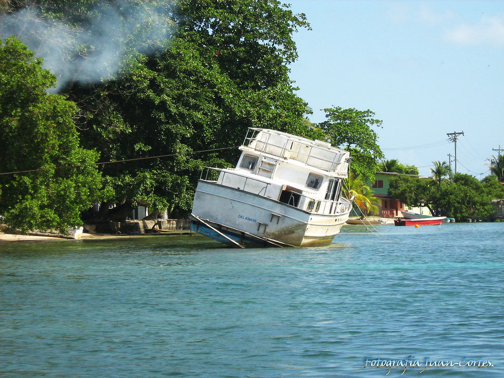 BOAT AGROUND