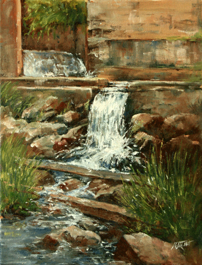 Middlebury Falls Spillway