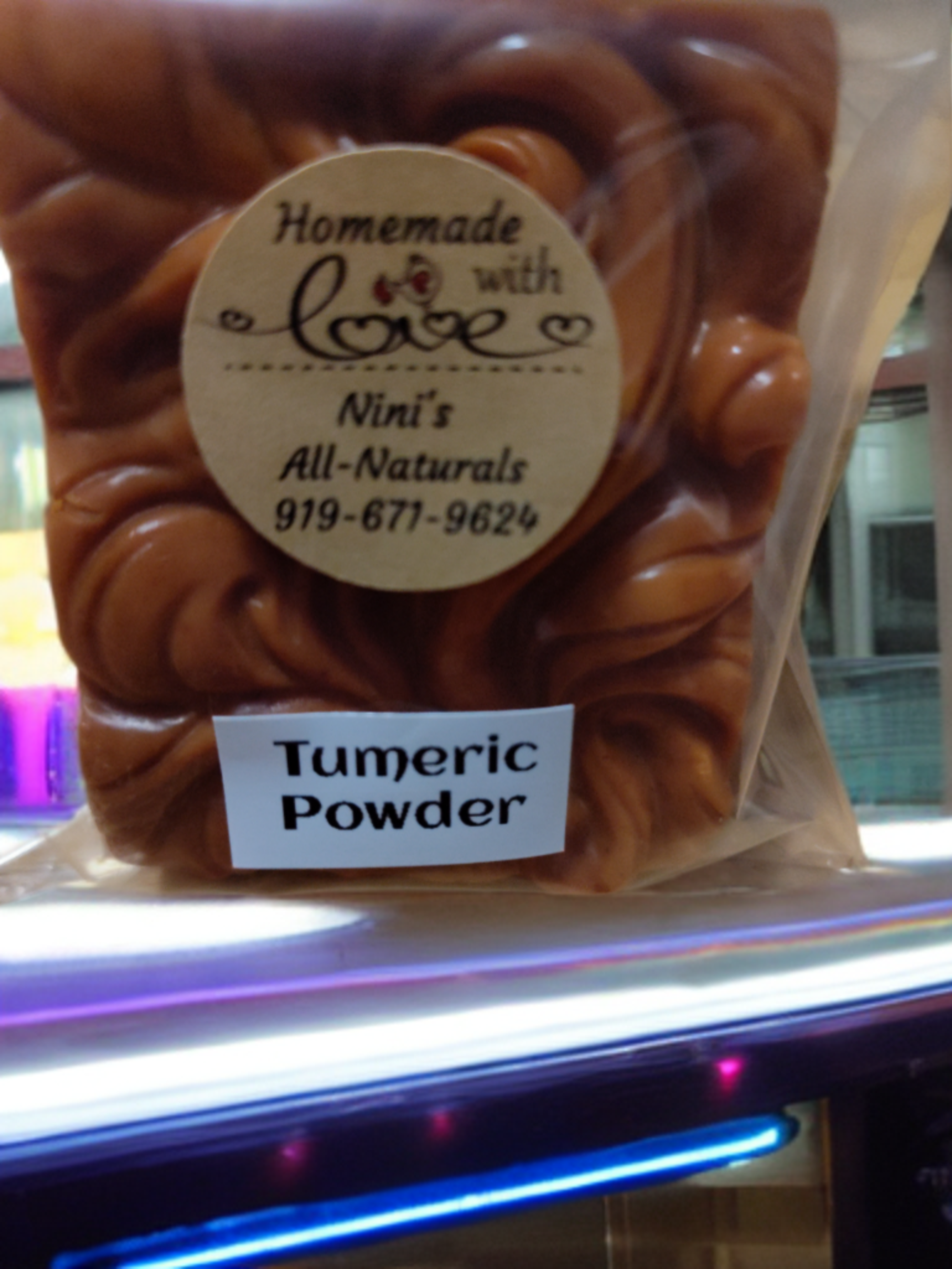 Tumeric Powder All-Natural Soap Bar