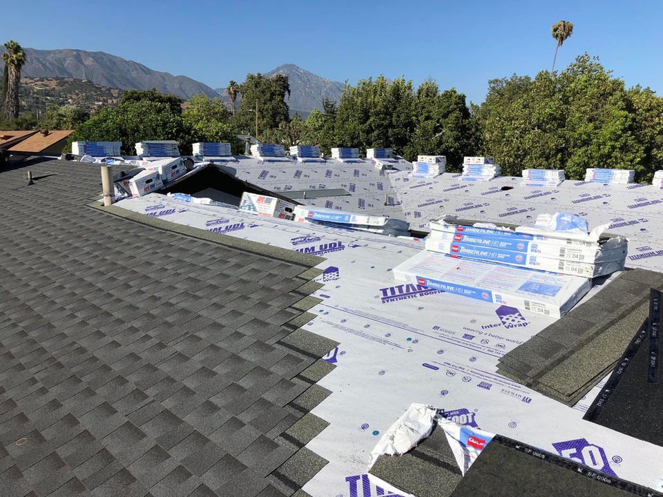 roofing construction in Los Angeles County