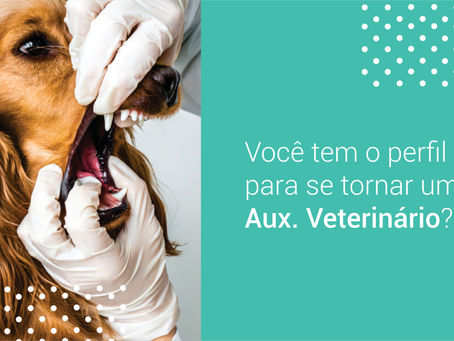 Será que você tem o perfil do curso de Auxiliar Veterinário? 👩‍⚕👨‍⚕