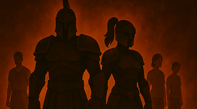 Warrior men and Female