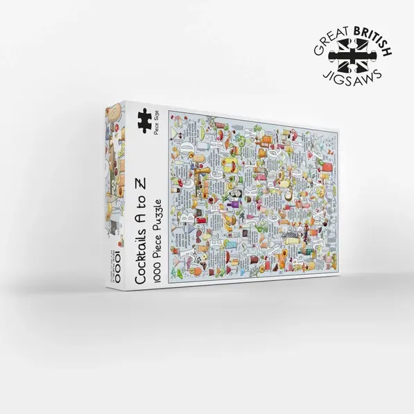 A to Z Cocktails Jigsaw Puzzle