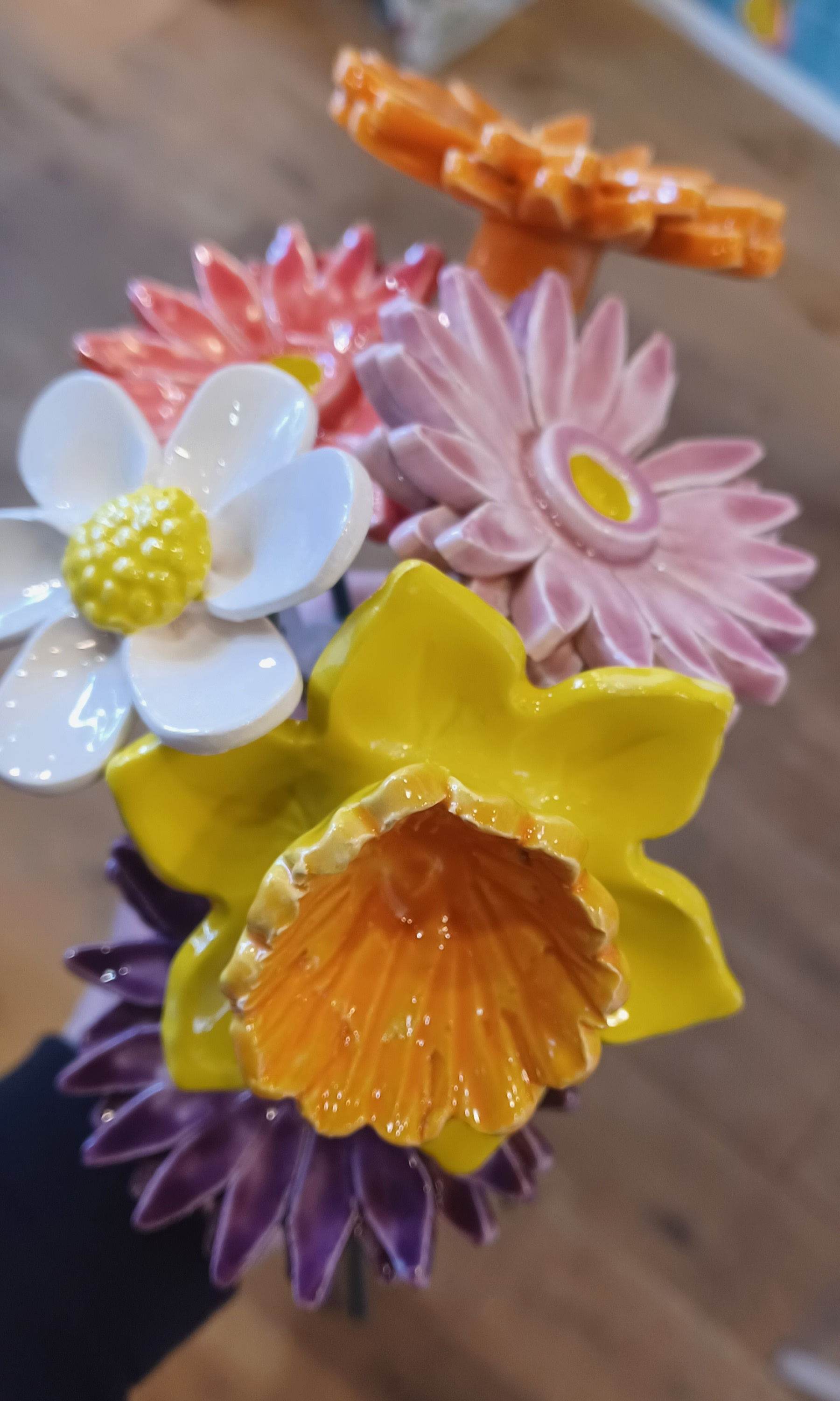 Handmade Ceramic Flowers