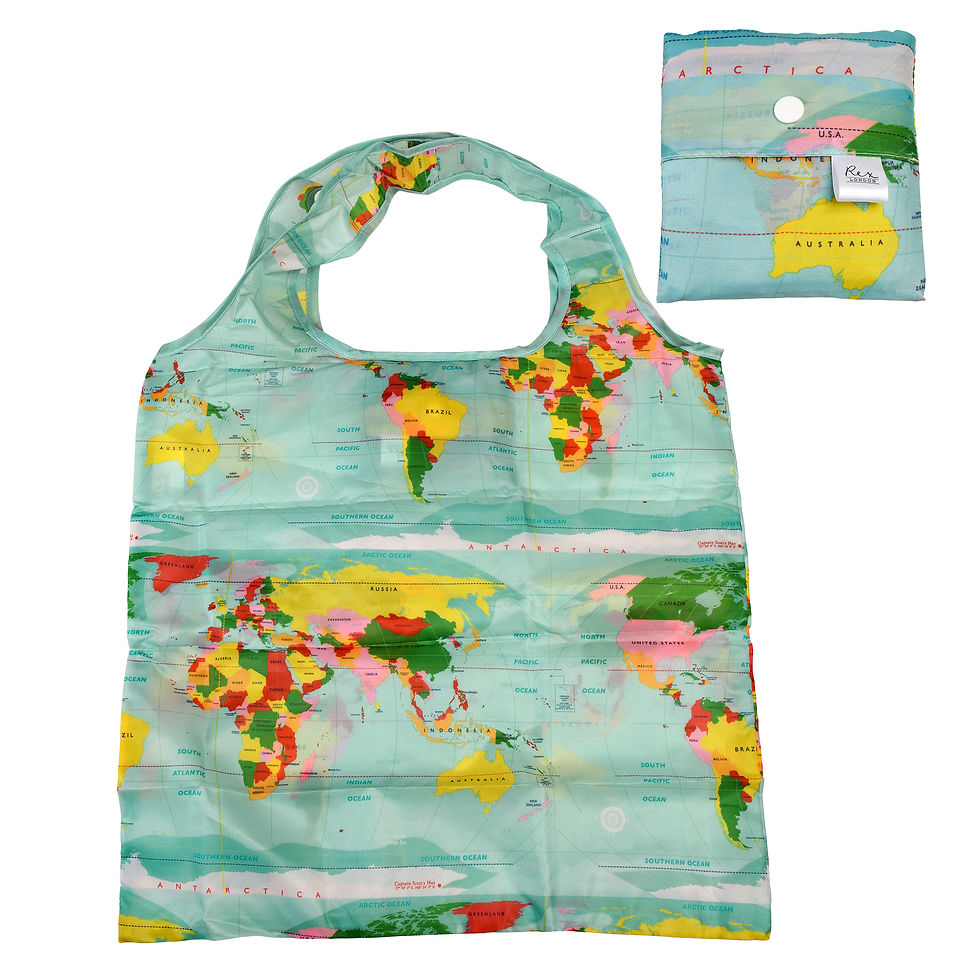 Thumbnail: Shopper bag World Map