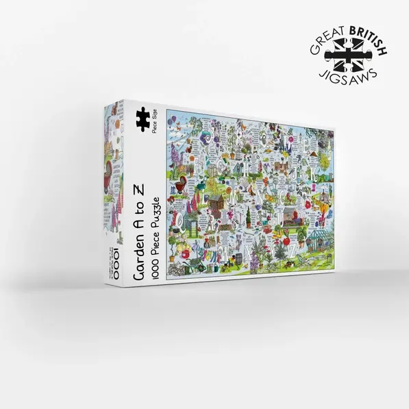 A to Z Gardening Jigsaw Puzzle