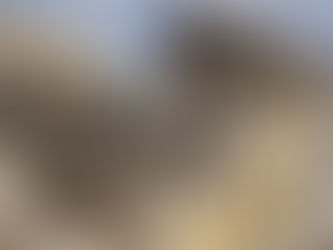 Collapsed yellow building with debris, showing damage and destruction. Blue sky in the background. Mood is tense and somber.