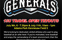 Atlanta Travel Baseball Flyer