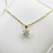 1-Carat Moissanite Fancy Chain Gold Plated