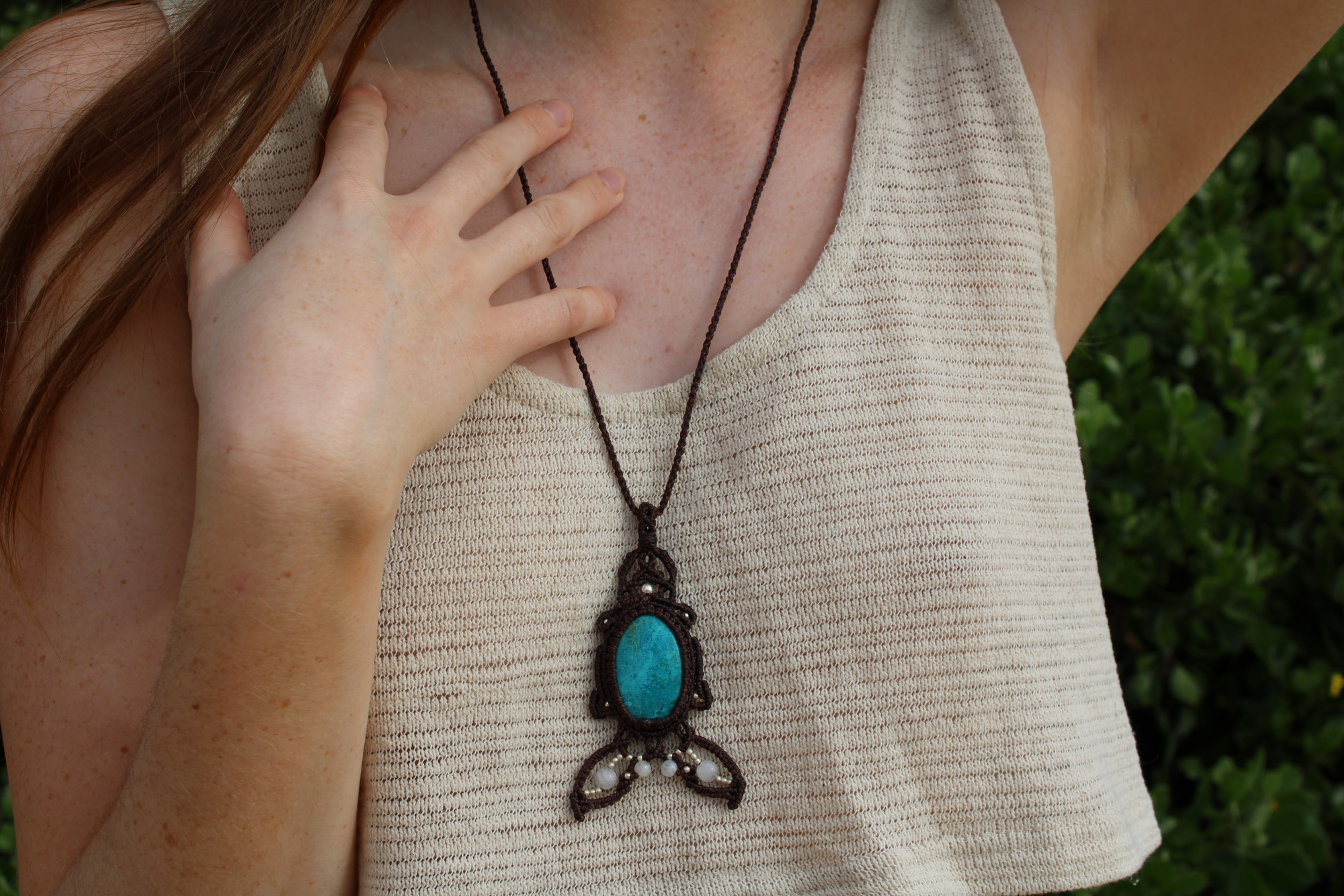 Dolphin Tail Necklace