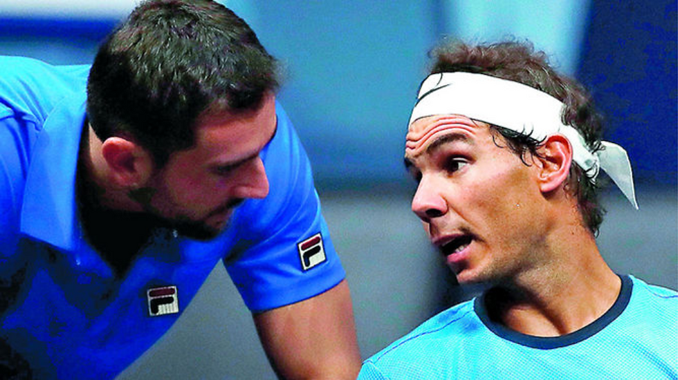 Nadal elogia impacto de Moyá en su rutina de entrenamiento