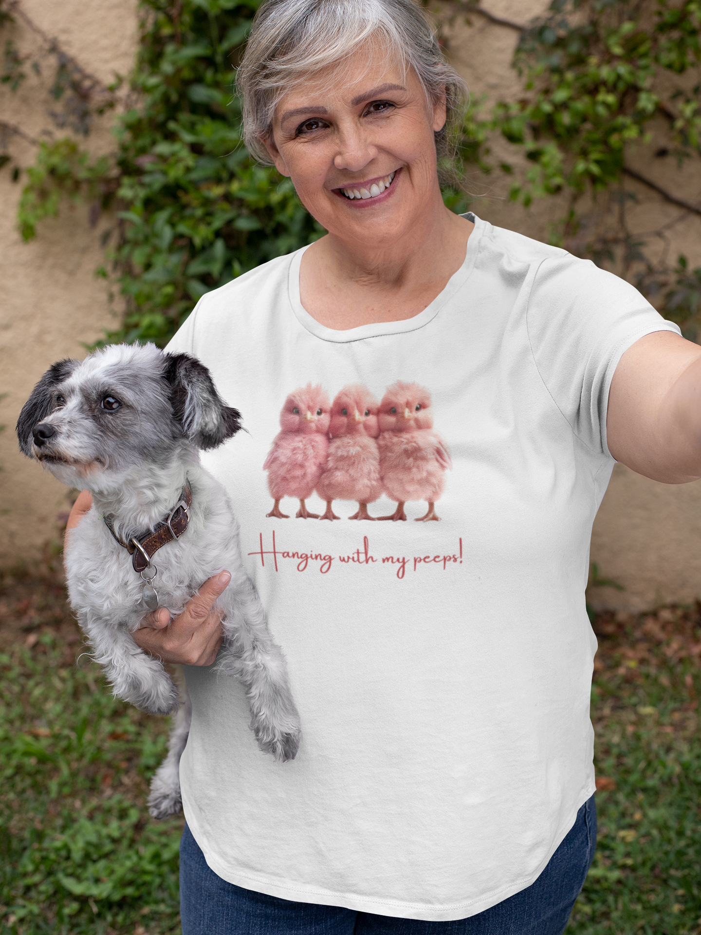 #3 Hanging with my peeps! Ladies Tee Shirt