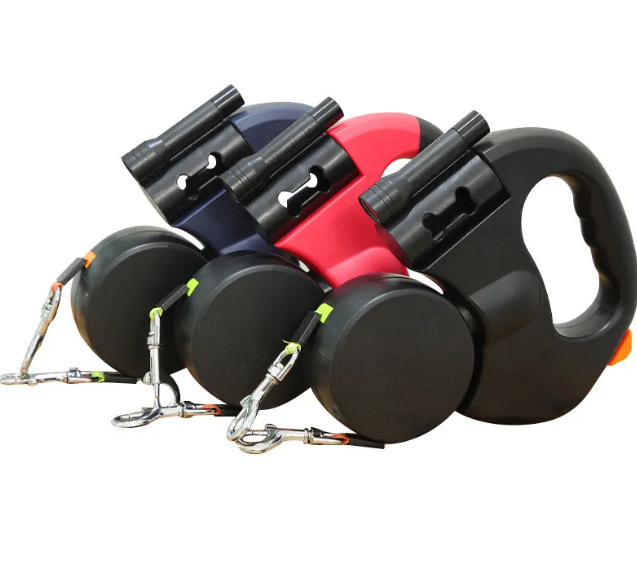 Thumbnail: Auto Double Dog Leash