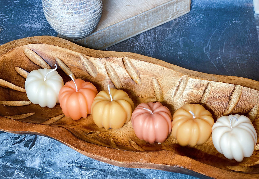 Thumbnail: Autumn Pumpkin Handmade Soy Wax Candle