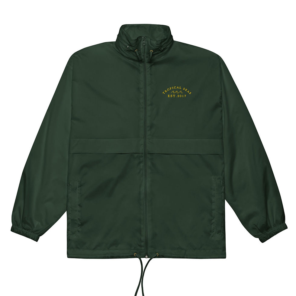Thumbnail: Tropical Seas embroidered windbreaker