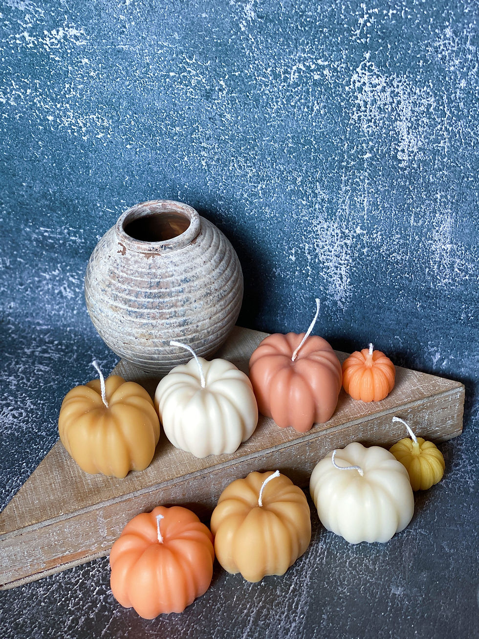 Thumbnail: Autumn Pumpkin Handmade Soy Wax Candle