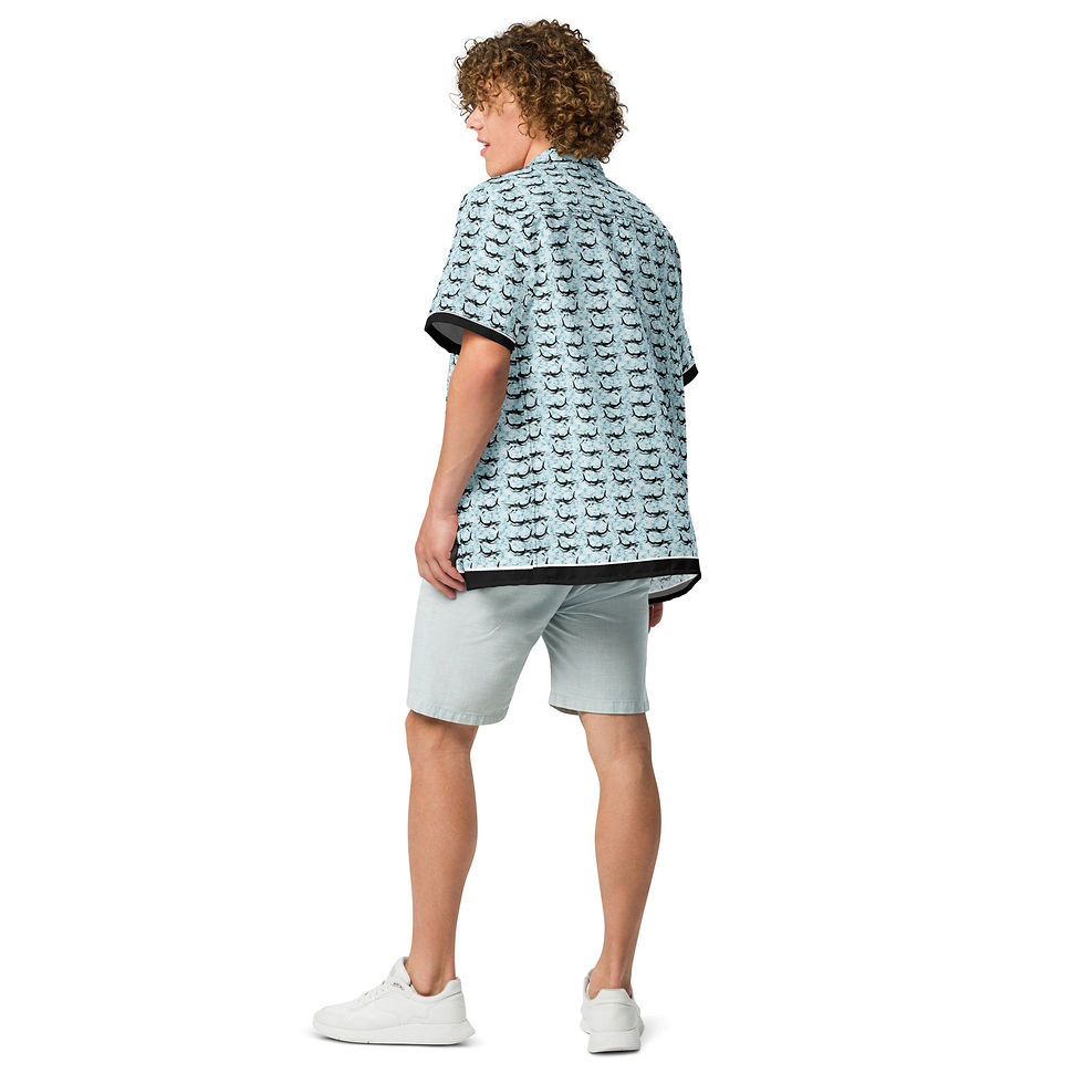 Thumbnail: Shark Frenzy button shirt