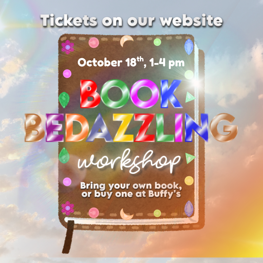 Book Bedazzling at Buffy's!