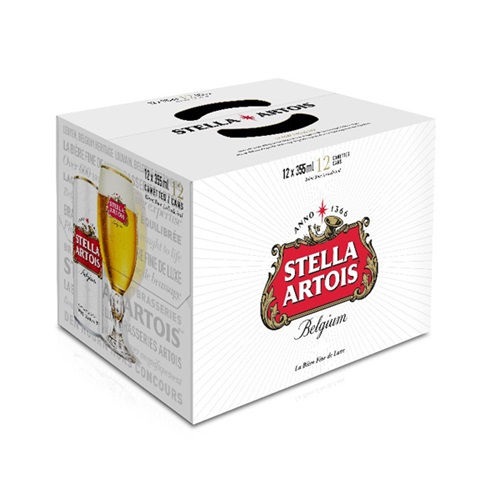 Stella Artois 12x355ML can
