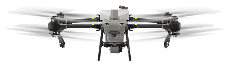 Spray Drone Props Moving 