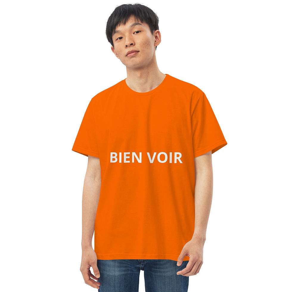 Miniature : Men's fitted straight cut t-shirt
